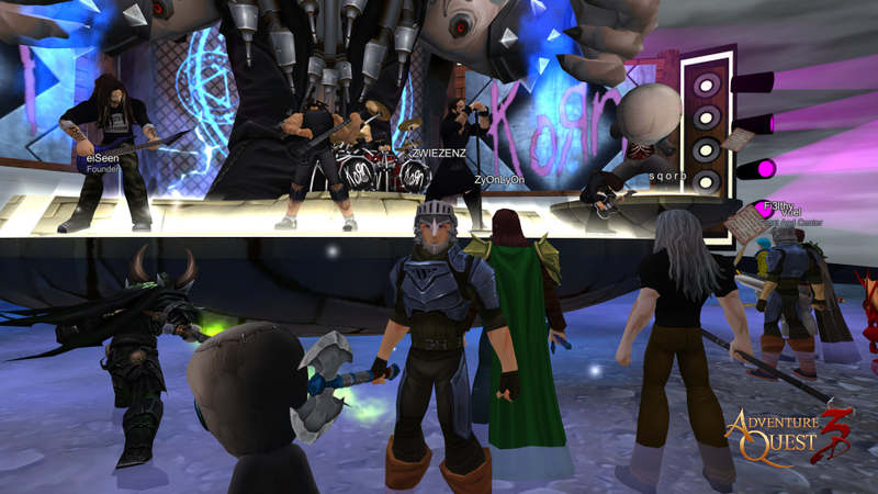 Illustration for article titled I Watched Korn Play A Concert In An MMORPG And It Was Surprisingly Great